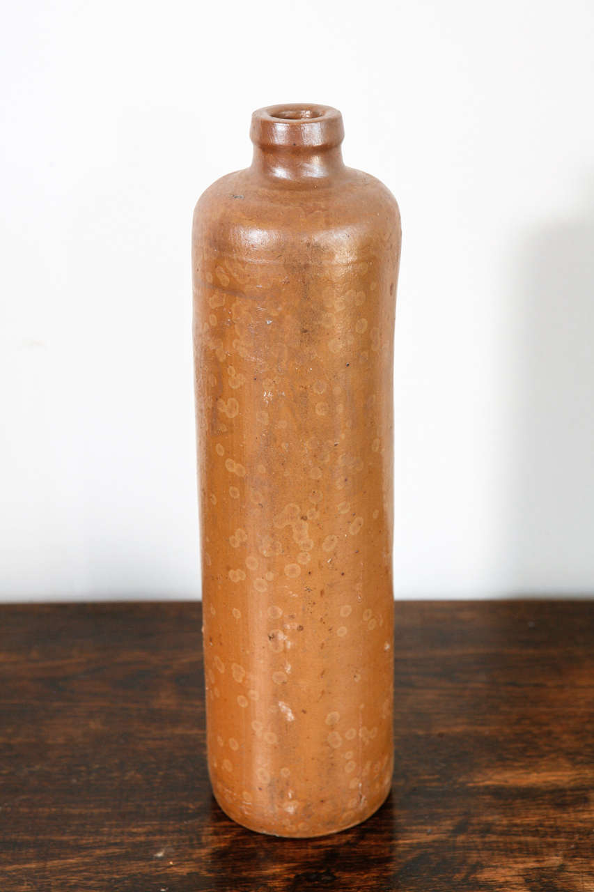 Mid-20th Century Vintage Terracotta Ceramic Bottles/Vases