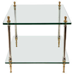 Glamorous Pair of Side Tables 4