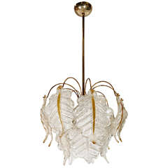 Enticing Murano Vintage Chandelier 7