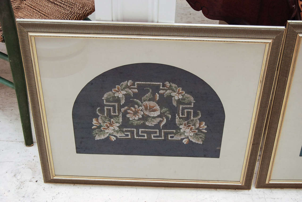 Framed Victorian Beadwork For Sale at 1stdibs