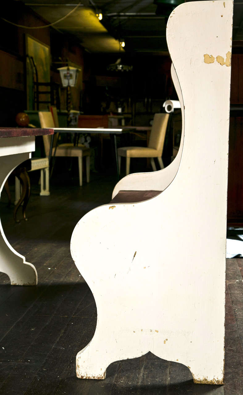 vintage kitchen booth