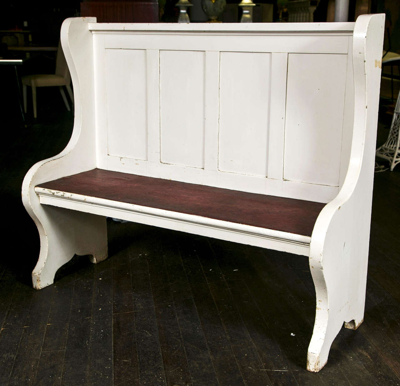American Antique Dining Booth or Banquette