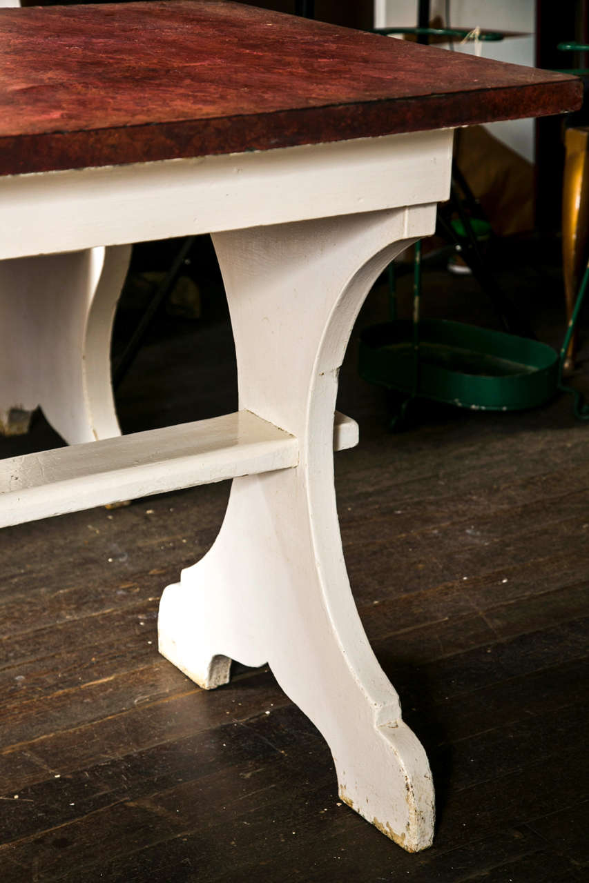 Wood Antique Dining Booth or Banquette