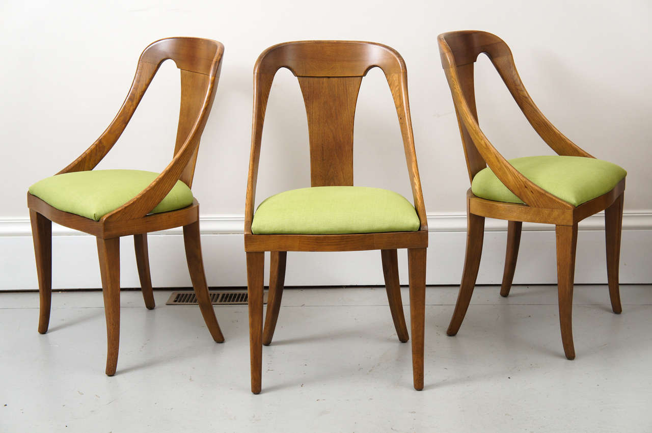 American Six Mid-Century Dining Chairs by Jack Van der Molen