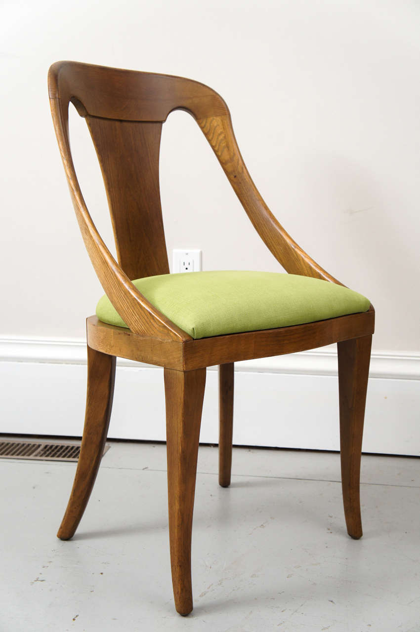 Six Mid-Century Dining Chairs by Jack Van der Molen In Good Condition In Hudson, NY