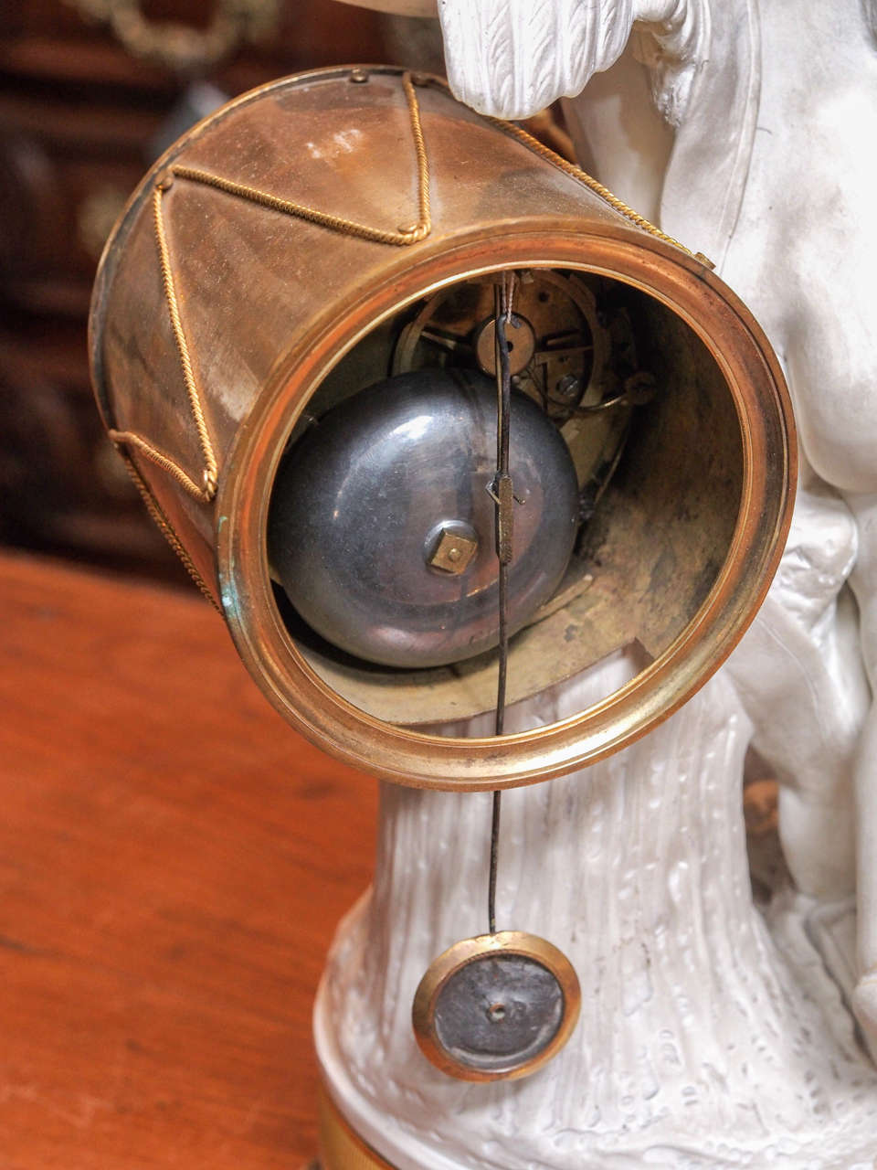 Napoleon III Bisque Clock For Sale 1