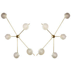 Pair of Sputnik Sconces