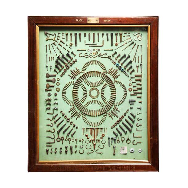 Screw Advertising Board at 1stDibs