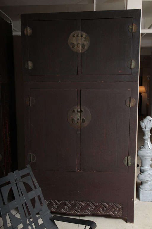 Pair Of Massive !8th C. Chinese Cabinets