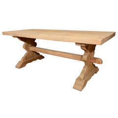 Oak Trestle Dining Table Oak Trestle Dining Table