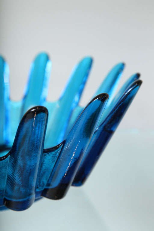 Blenko Glass Bowl In Excellent Condition In New York, NY