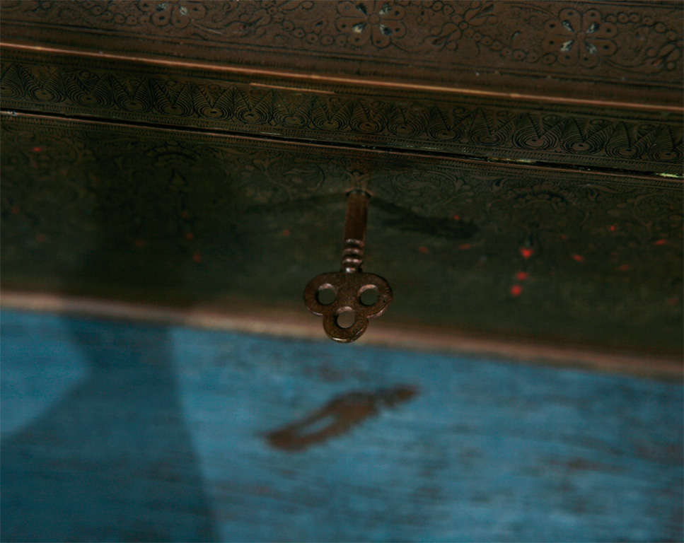 20th Century Victorian Brass Letter Box