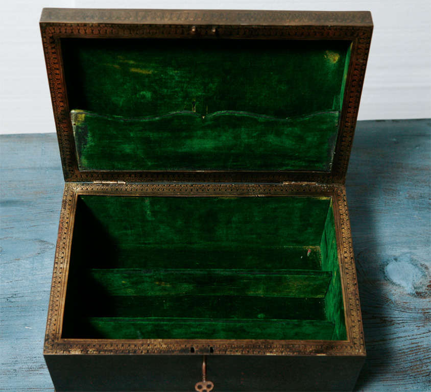 Victorian Brass Letter Box 2