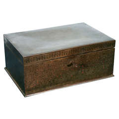 Victorian Brass Letter Box