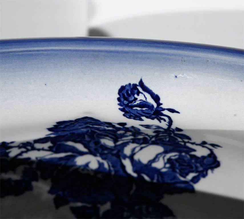 Vintage Staffordshire Ironstone Footbath 1
