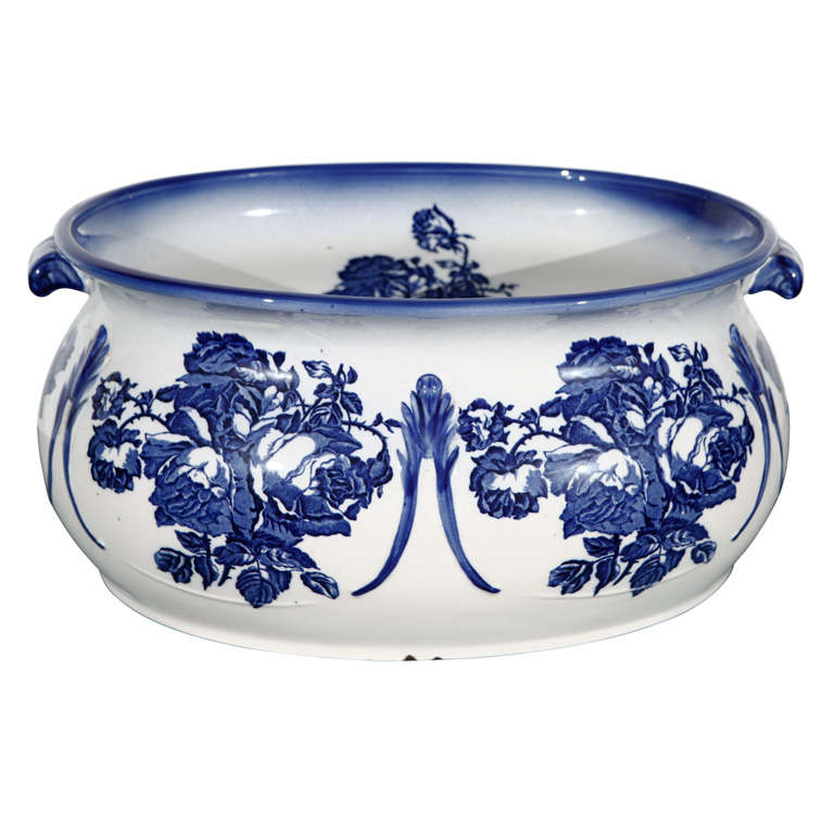 Vintage Staffordshire Ironstone Footbath