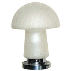 Murano Glass Mushroom Lamp