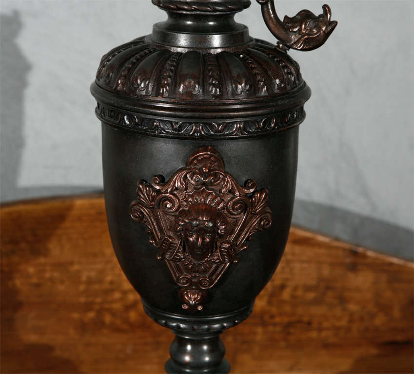Belle Époque Pr Antique Ewers as Table Lamps For Sale
