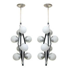 Stilnovo Hanging Globe Chandelier