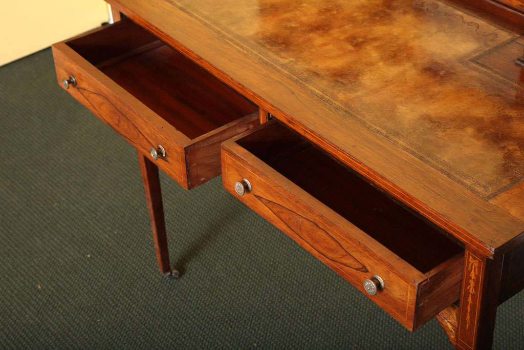 Edwardian Rosewood Writing Table 2