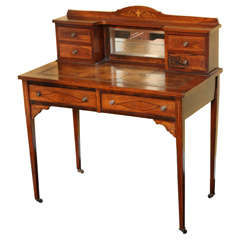 Edwardian Rosewood Writing Table