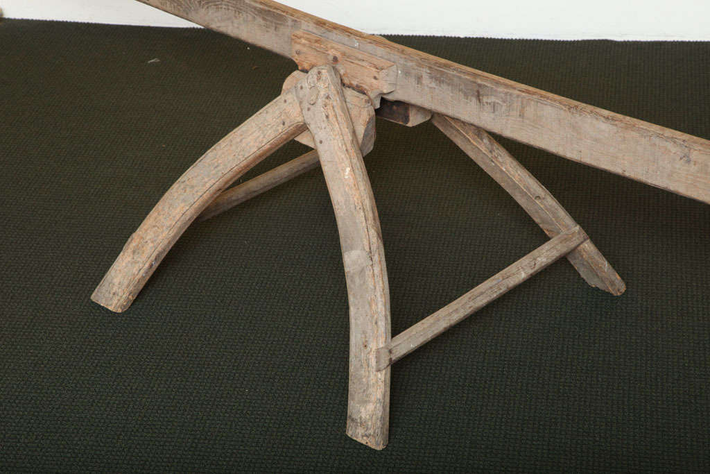 antique teeter totter