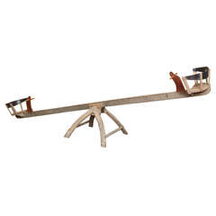 Wooden Teeter Totter "see Saw"