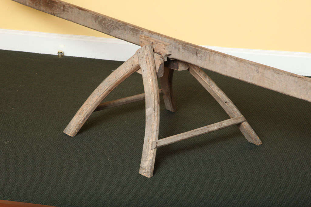 Wooden Teeter Totter "see Saw" For Sale at 1stDibs wooden teeter totter for sale