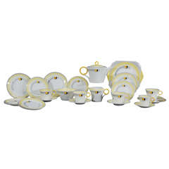 Art Deco Shelley Complete Tea Set for 4 + 8