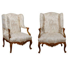Antique Pair of Irish French Chairs