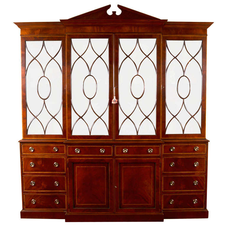 A Chinoiserie China / Breakfront at 1stDibs chinoiserie