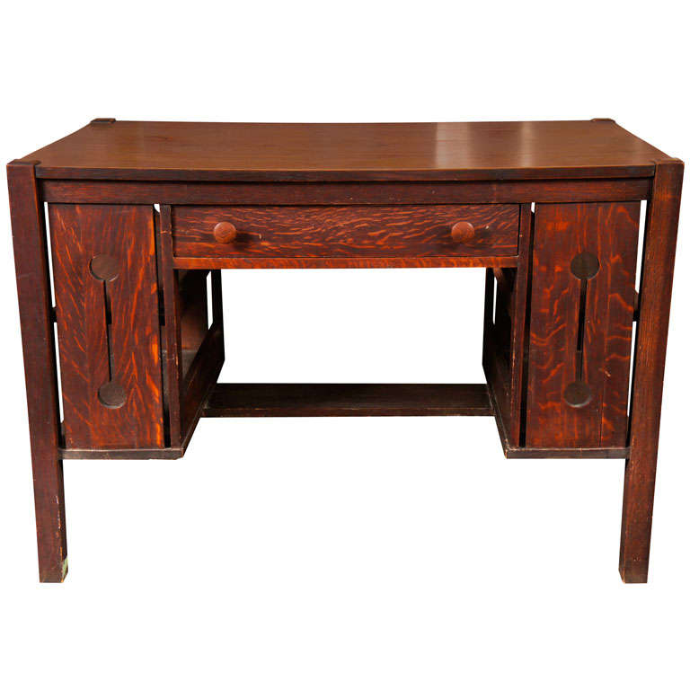 Arts and Crafts Writing Desk at 1stdibs