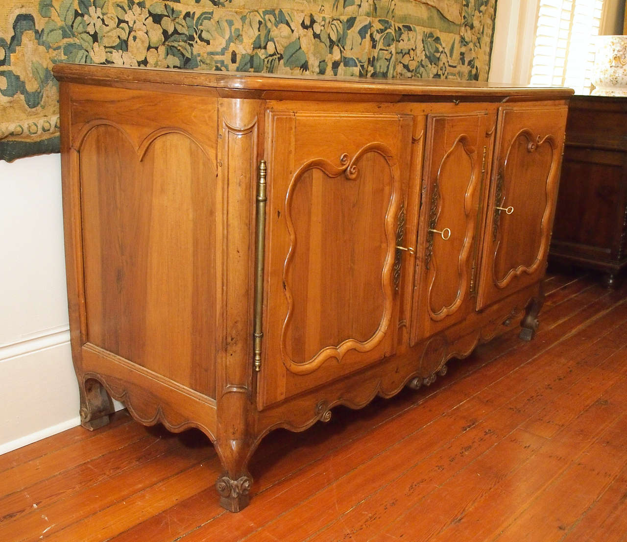 French Provincial Three Door Buffet