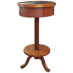 19c. Walnut Side Table