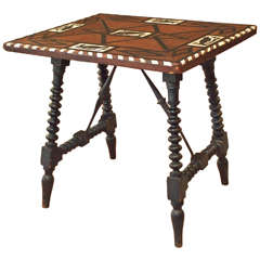 19c. Spanish Side Table