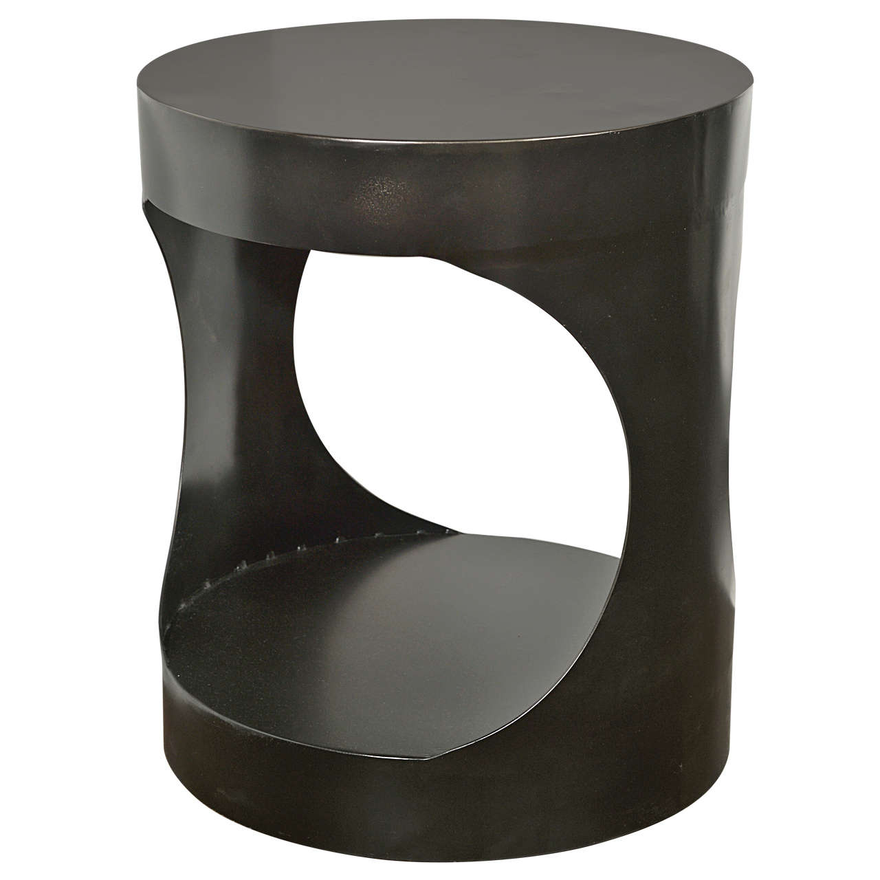 Metal Round Side Table