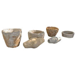 Antique Stone Bowls 
Ornaments
