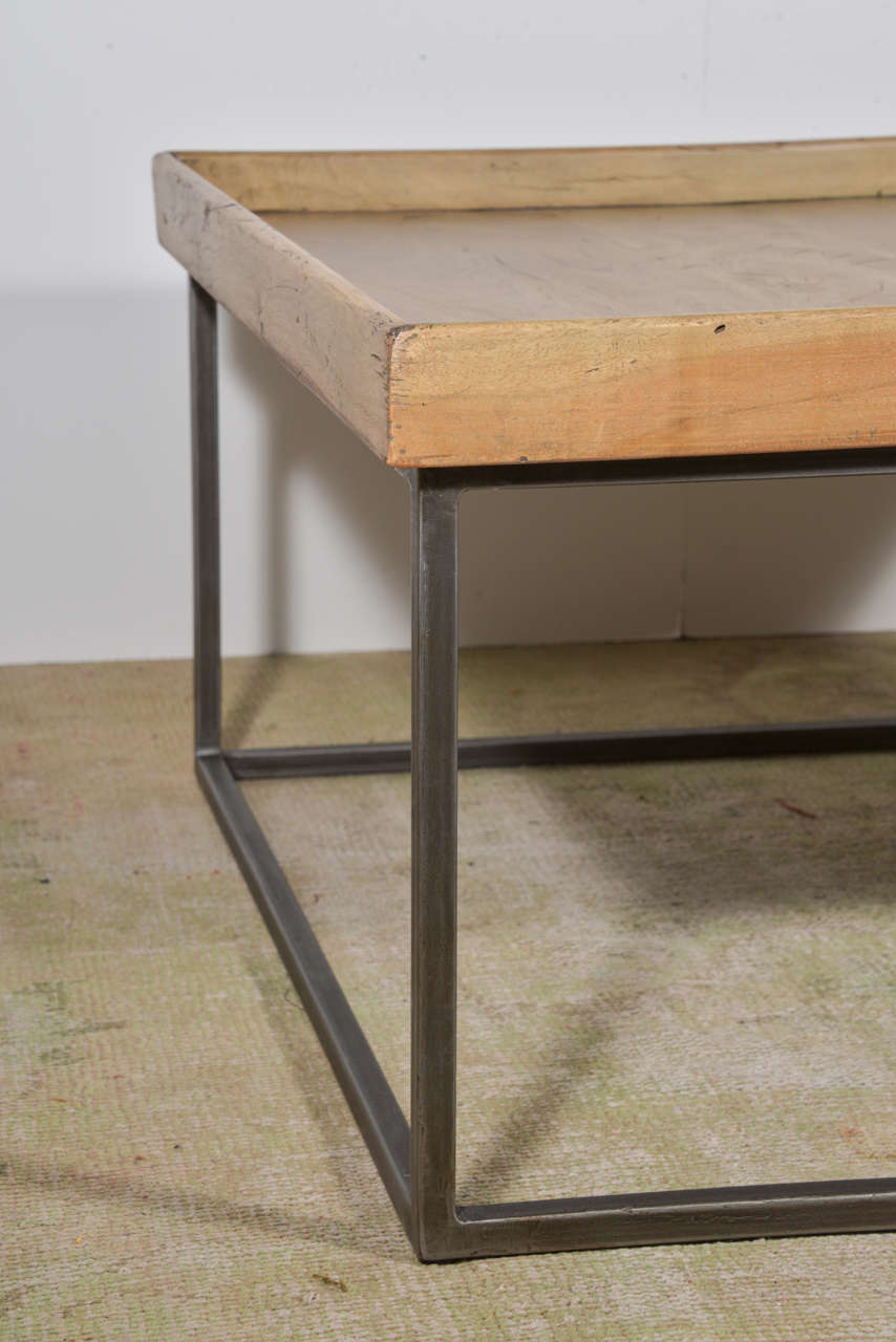Contemporary Square Tray Coffee Table
