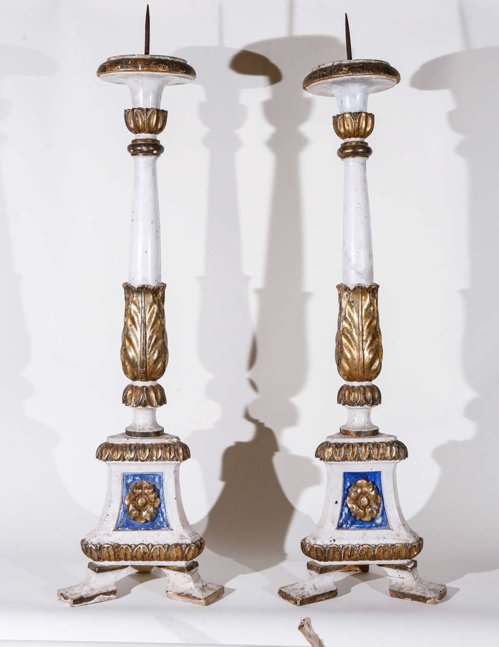 Pair of 19th Century Altar Sticks