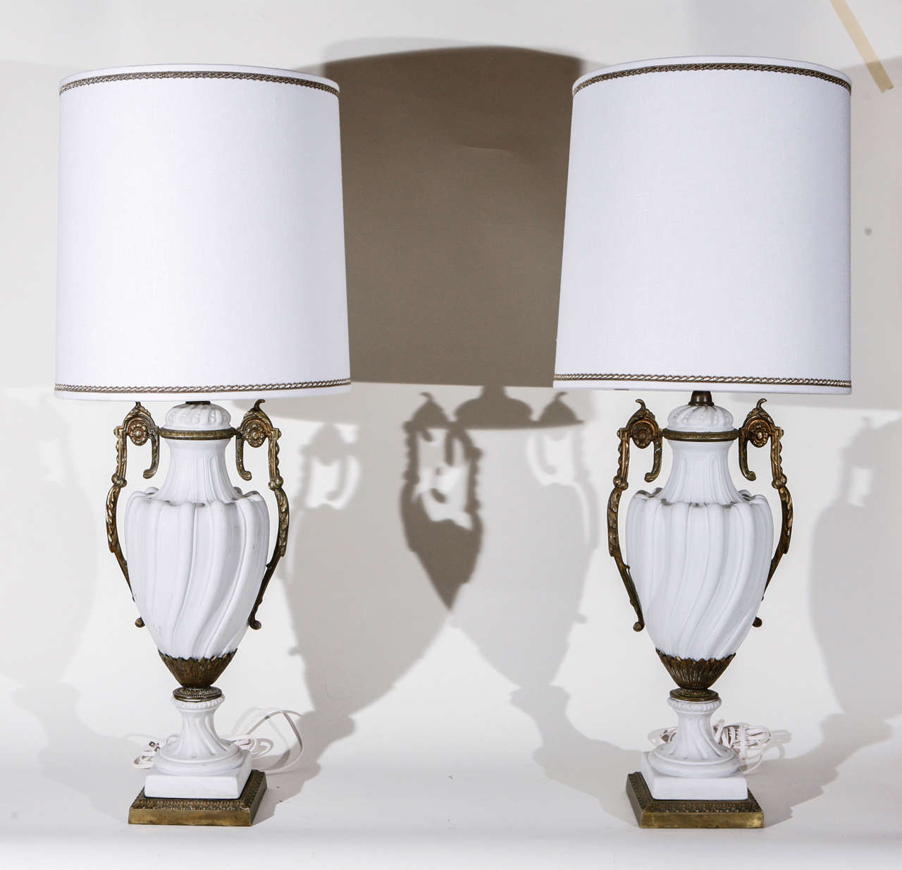 Porcelain and Ormolu Lamps