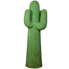 Pair Of Cactus Coat Hangers By Drocco And Mello