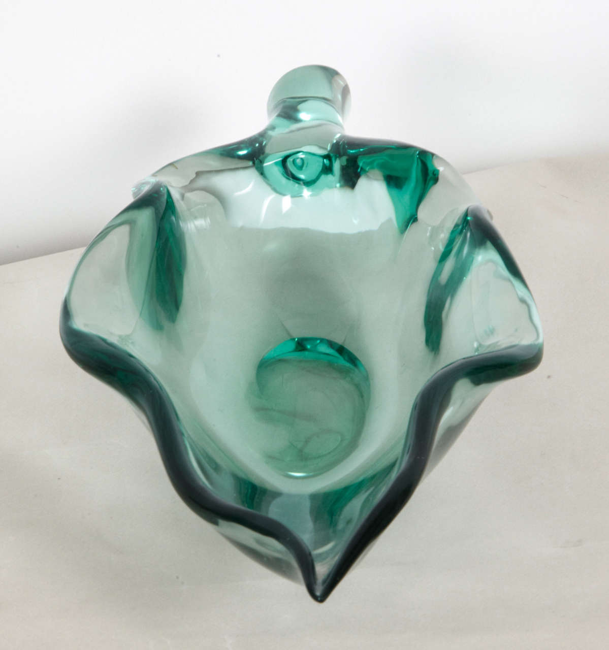 Large Glass Cup by a. Seguso for Murano, 1960s at 1stdibs