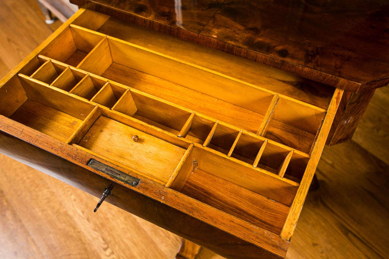 Neoclassical Fine Early Biedermeier Work Table