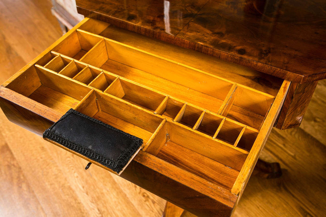 Austrian Fine Early Biedermeier Work Table