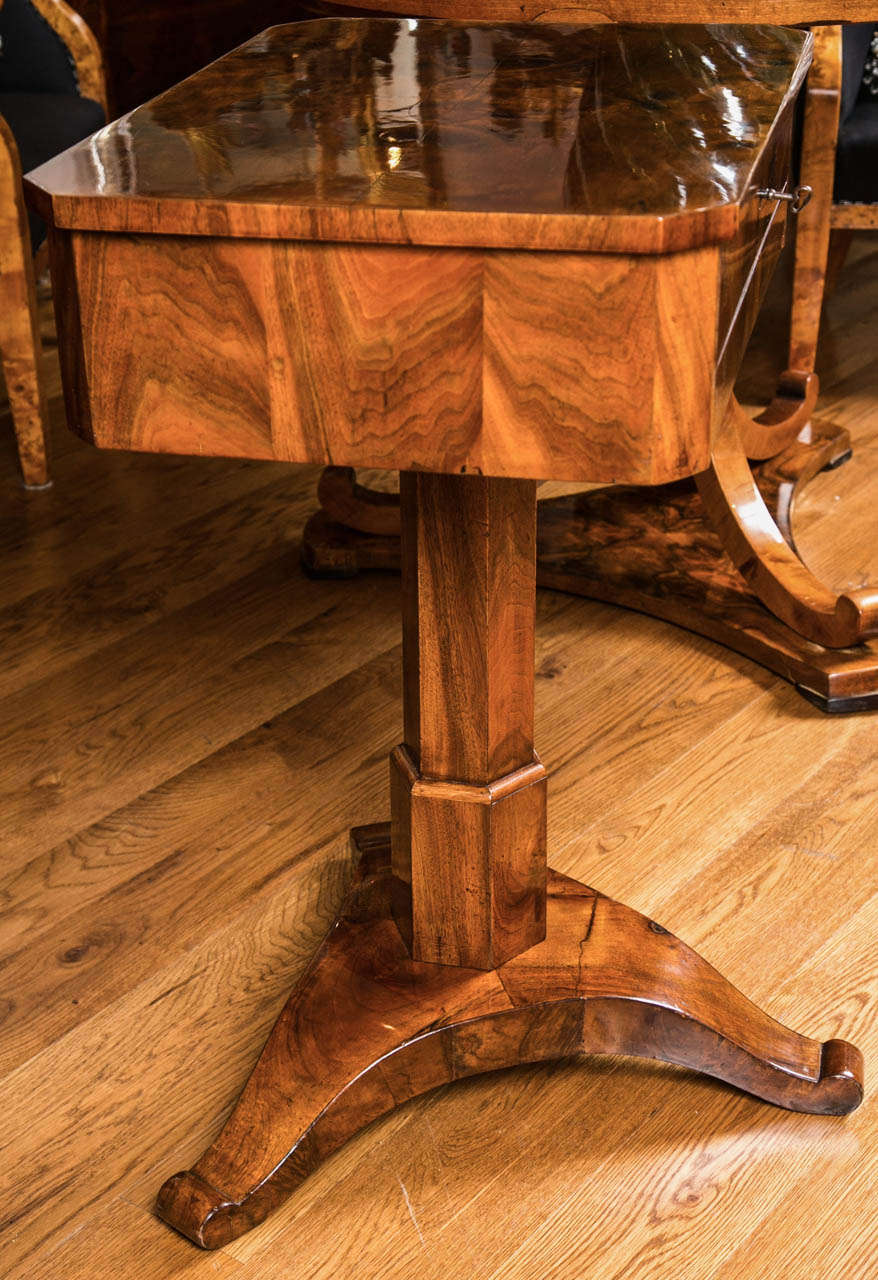 Fine Early Biedermeier Work Table 2