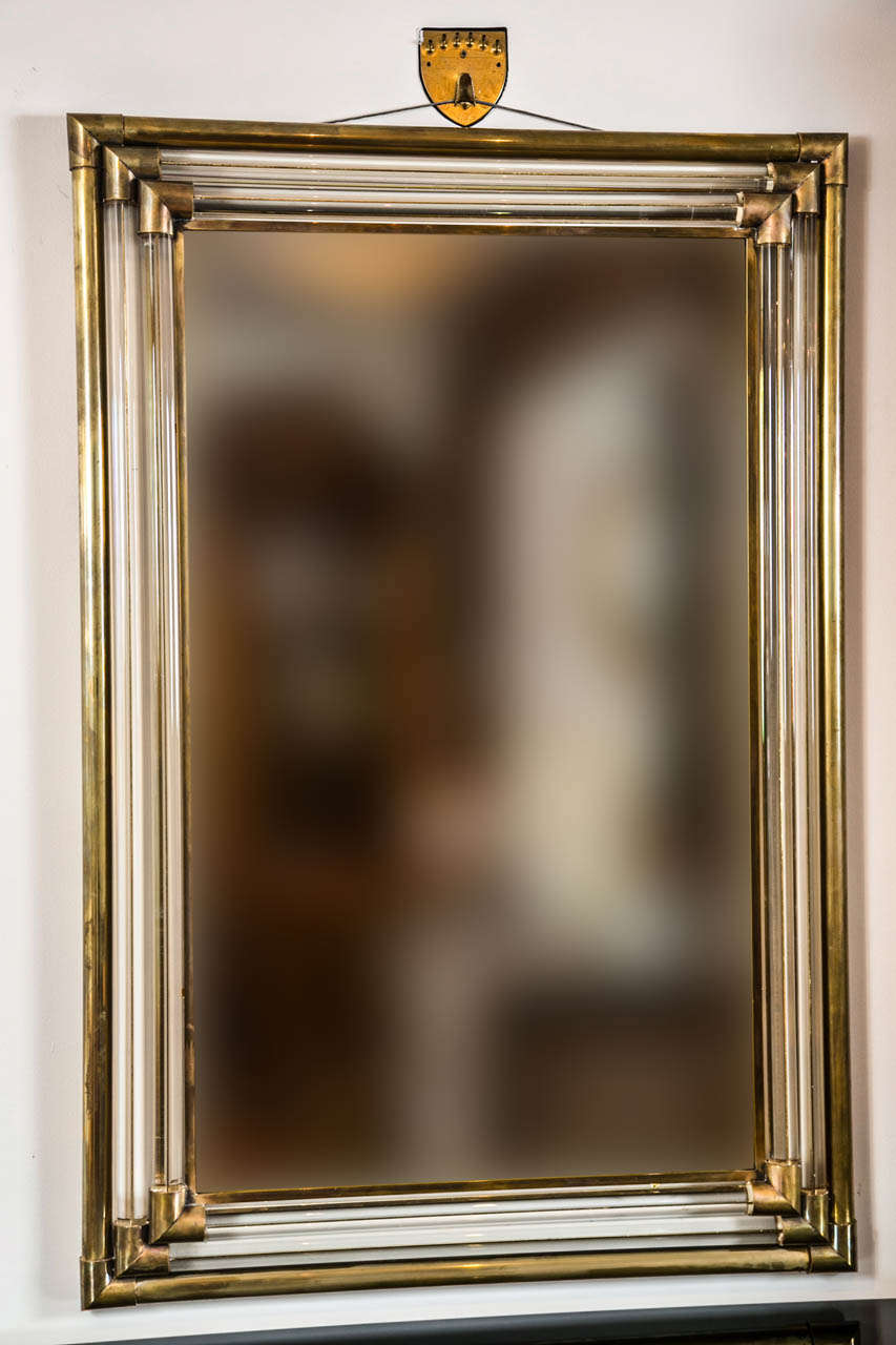 Murano Brass Mirror