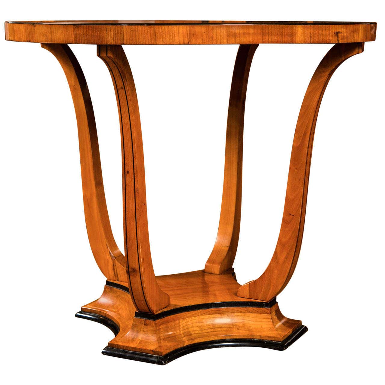 Graceful Art Deco Table at 1stDibs