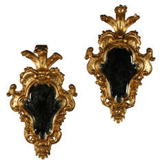 Pair of 18th Century Italian Mirrors