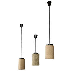 1970s Italian Set of Three Ceiling Lamps 1970s Italian Set of Three Ceiling Lamps