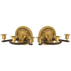 Pair of Neo Classical Wall Sconces/Candelabras